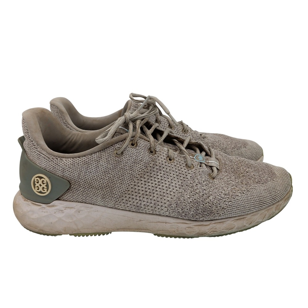 Peter Millar G/FORE MG4.1 Knit Golf Shoes Mens 12 Light Grey MF21EF26G4
